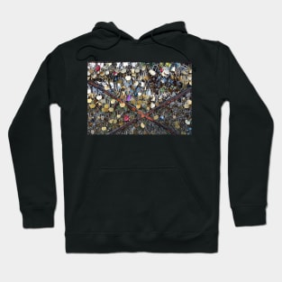 Paris love locks Hoodie